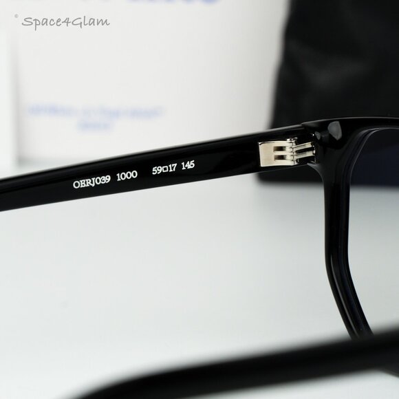 Off-White Women Eyeglasses Black Square OERJ039 STYLE 39 1000 NEW AUTHENTIC - Picture 5 of 8